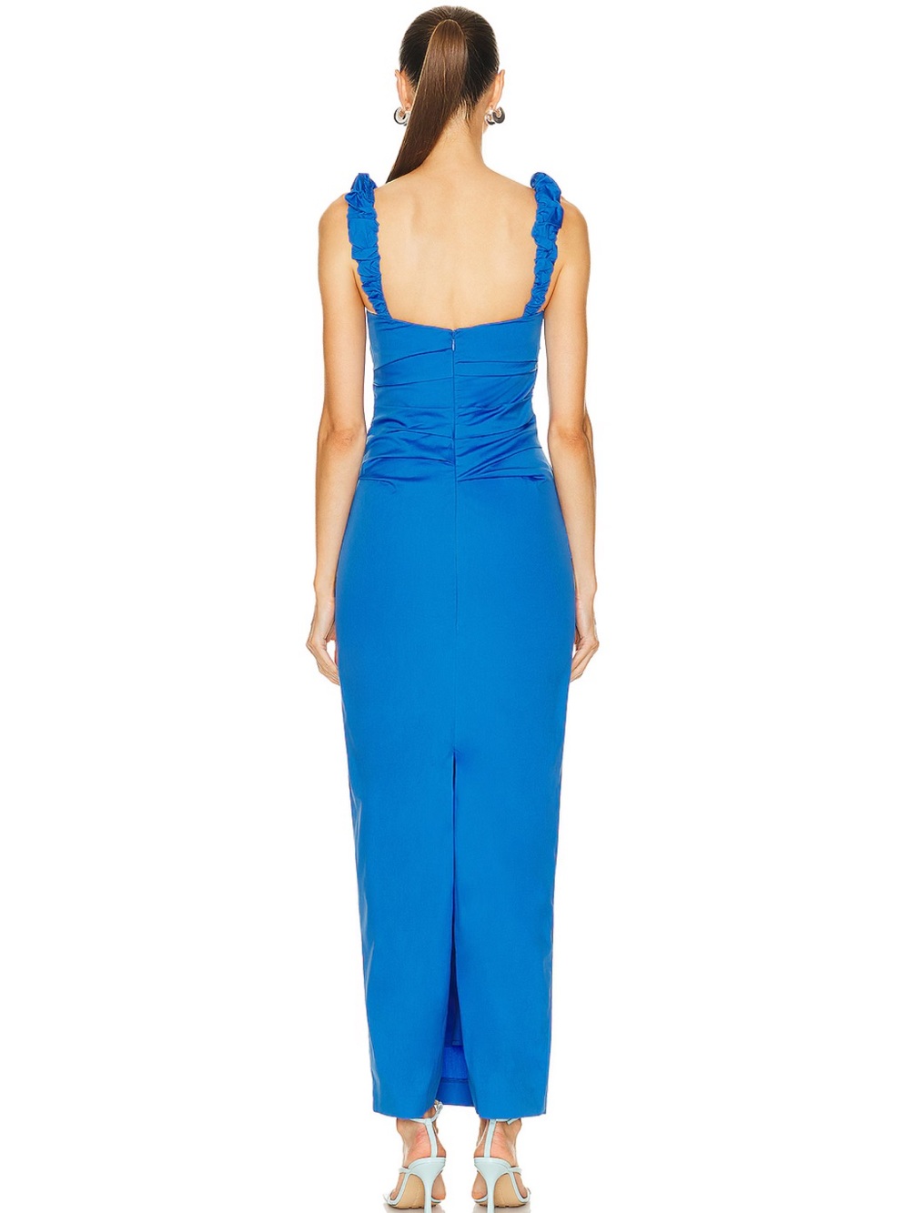 Sir The Label Azul Balconette Gown Size 1 US/4 - Picture 3 of 8